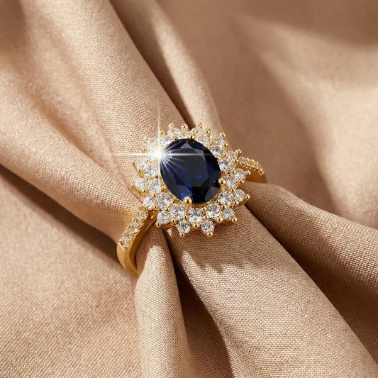 Vionne Saphirae Ring | Gold