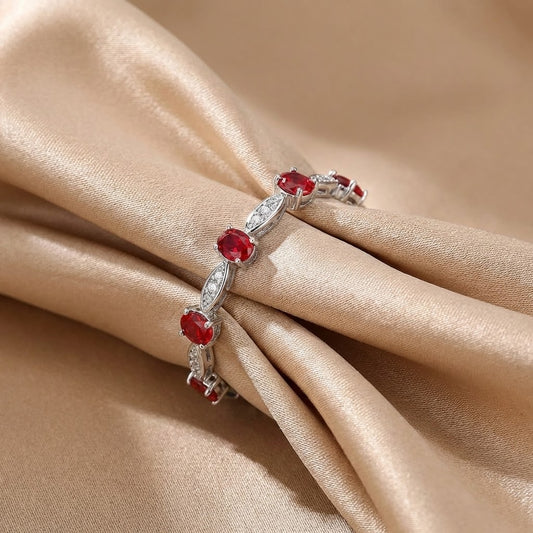 Alendra Flameaux Bracelet | White Gold
