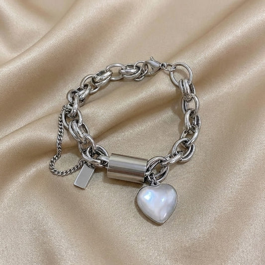 Heartened Chunky Bracelet | Gold